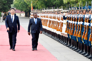 Presidente da República, Filipe Nyusi, de visita à China