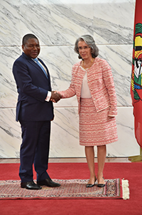 Embaixadora Maria Amélia Maio de Paiva, de Portugal