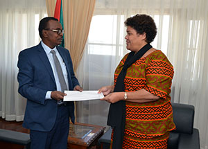 Abd Alla Ahmed Hassan Salim, Emb. do Sudão