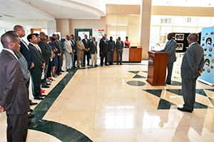 Ministro Baloi inaugura a exposição sobre a celebração da vida e obra do Presidente Samora Machel