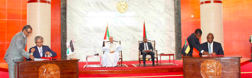 Ministros Baloi e Salek assinam memorando de entendimento