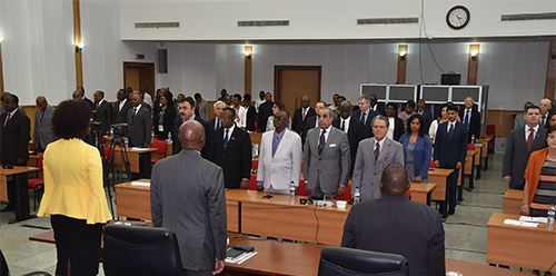 Cerimónia de lançamento das celebrações do Dia de África