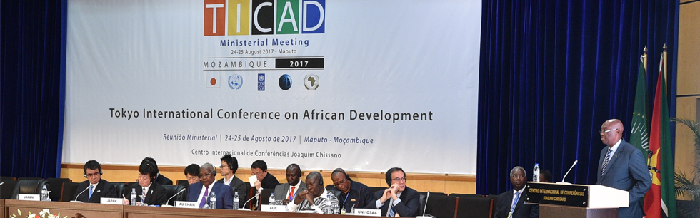 Ministro Baloi na sessão de encerramento na Conferência Ministerial TICAD