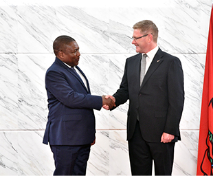 Alto Comissário Michel Burrell, da Nova Zelândia