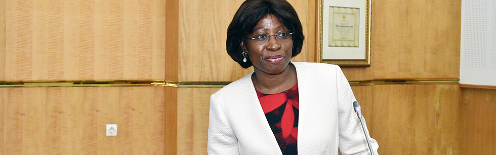 Vice-Ministra Maria Manuela Lucas