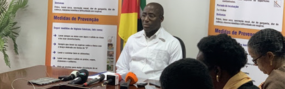 Ministro da Saúde confirma primeiro caso de Coronavírus em Moçambique