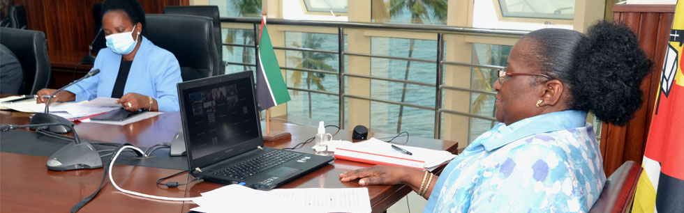 Ministra Verónica Macamo no Conselho de Ministros da CPLP