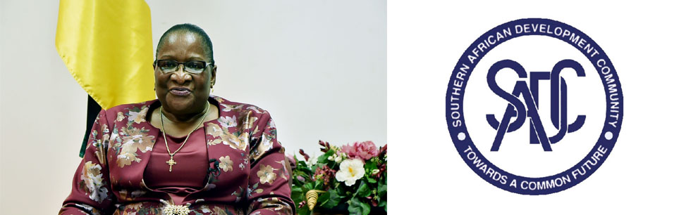 Ministra Verónica Macamo e Presidente do Conselho de Ministros da SADC