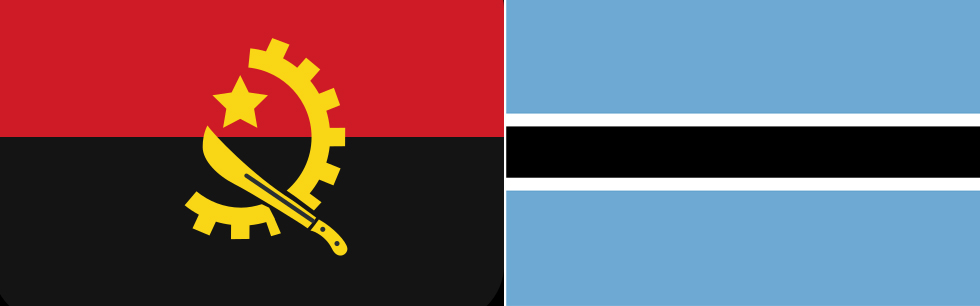angola botswana