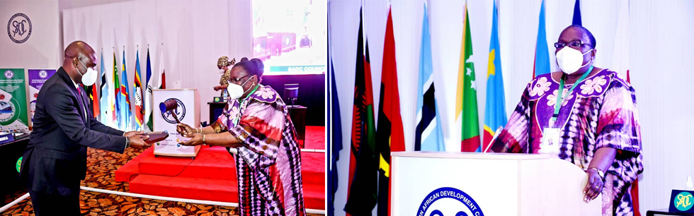 Ministra Verónica Macamo procedeu a passagem da Presidência do Conselho de Ministro da SADC ao homólogo do Malawi, Eisenhower Mkaka
