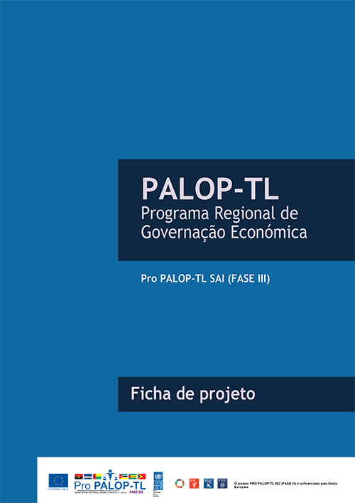 PALOP TL ProgramaRegionaldeGovernação