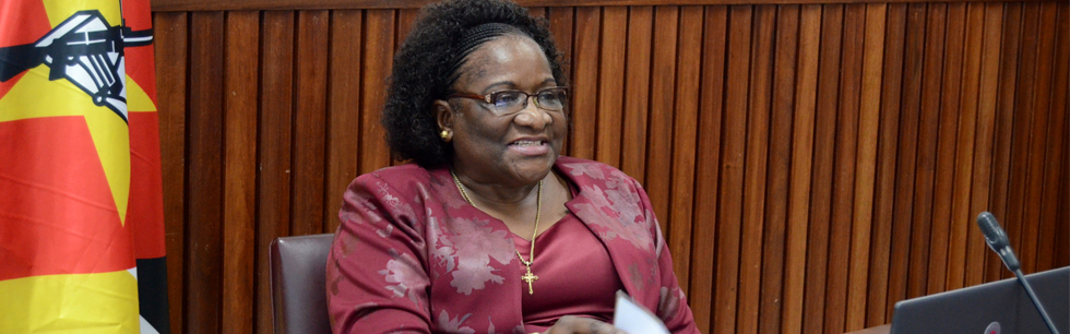 Ministra Verónica Macamo discursa na Cimeira virtual do MARP