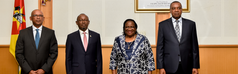 Ministra Verónica Macamo depois de conferir posse aos novos directores