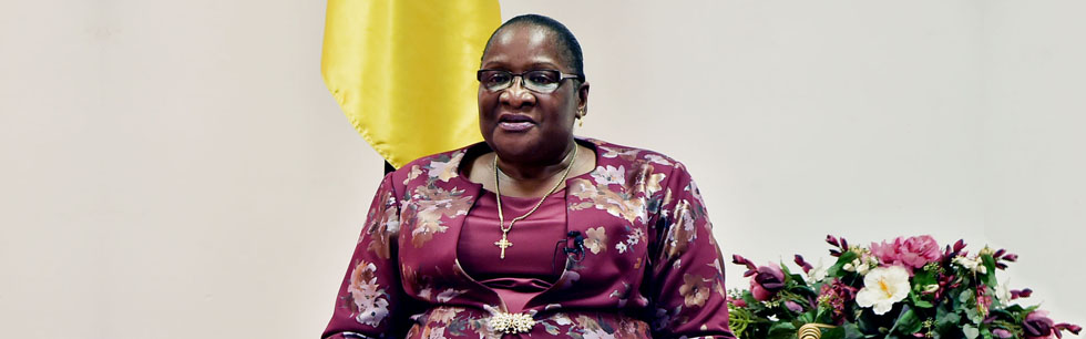 Ministra Verónica Macamo