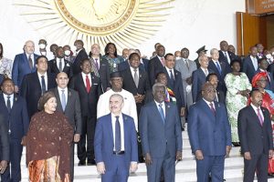 Foto família da Cimeira da União Africana em Adis Abeba