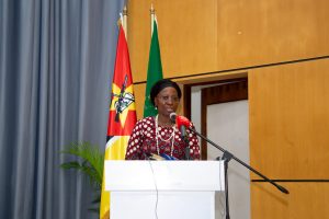 Ministra dos Negócios Estrangeiros e Cooperação, Maria Manuela dos Santos Lucas