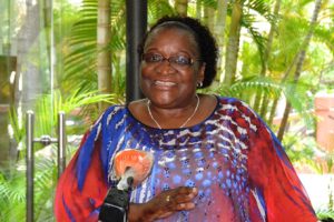 Ministra dos Negócios Estrangeiros e Cooperação, Verónica Macamo