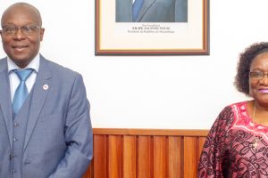 Ministra Macamo enaltece a cooperação com a ONUSIDA, durante a apresentação das Cartas Credenciais do novo Representante