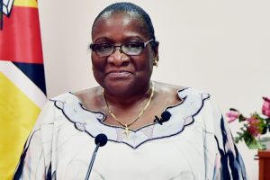 Ministra dos Negócios Estrangeiros e Cooperação Verónica Macamo