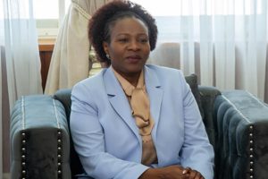 Secretária de Estado dos Negócios Estrangeiros e Comunidade Moçambicana no Exterior Maria de Fátima Manso