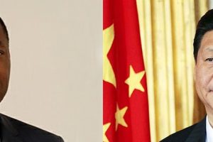 Embaixador Aires Ali e Presidente da China, Xi Jinping