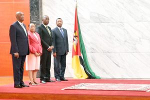 Presidente da República Nyusi discursa na cerimónia de acreditação de novos embaixadores