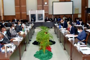 Ministra Verónica Macamo no Diálogo Político entre Moçambique e a União Europeia