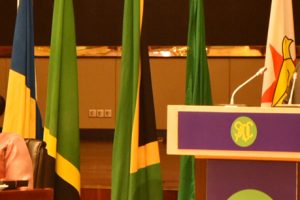 Presidente Nyusi ao discursar na Cimeira da SADC