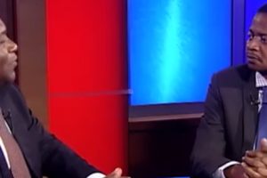 Presidente Jacinto Nyusi em entrevista na Voz de América