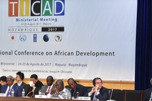 Ministro Baloi na sessão de encerramento na Conferência Ministerial TICAD