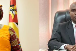 Ministra Verónica Macamo e o Ministro dos Negócios Estrangeiros do Malawi, Eisenhower Nduwa Mkaka , conversaram ao telefone