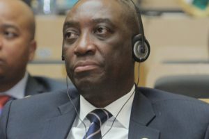 Ministro Oldemiro Baloi na Cimeira da União Africana, em Adis Abeba, Etiópia