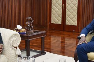 Ministro José Pacheco em audiência com a Secretária Executiva da CPLP, Maria do Carmo Silveira