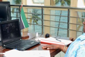 Ministra Verónica Macamo no Conselho de Ministros da CPLP