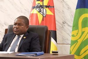 Presidente Nyusi na Cimeira virtual dos Chefes de Estado e de Governo da União Africana