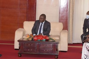 Presidente da República na cerimônia de acreditação da Embaixadora do Niger em Moçambique