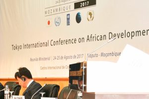 Presidente Nyusi a proceder a abertura da Reunião Ministerial TICAD, em Maputo