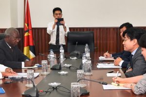Vice-Ministra Nyelete Mondlane em audiência com o Vice-Ministro coreano dos Negócios Estrangeiros